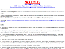 Tablet Screenshot of notolls.org.uk